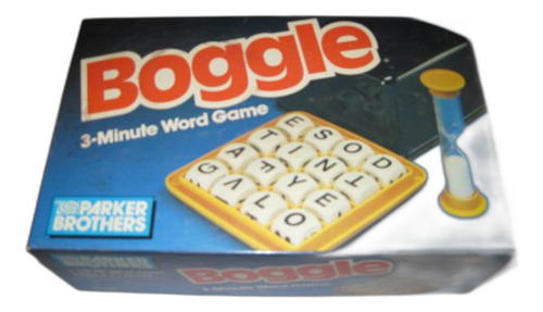 Juego De Palabras Boggle 3 Minutos 1987