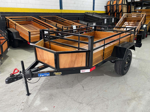 Carretinha Fazendinha 2.00 X 1.20 X 0.40 Com Caixinha - 0km