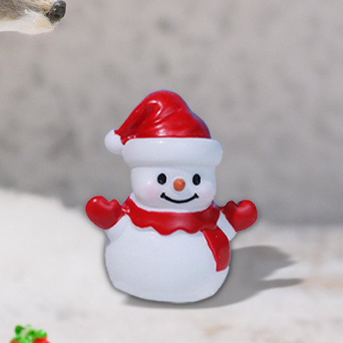 3 Mini Muñeco De Nieve Navideño En Miniatura, Estilo C