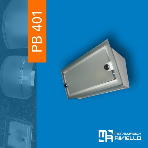 Plafón De Pared Con 2 Vidrios Ideal Para Baño Apto Led O Bc