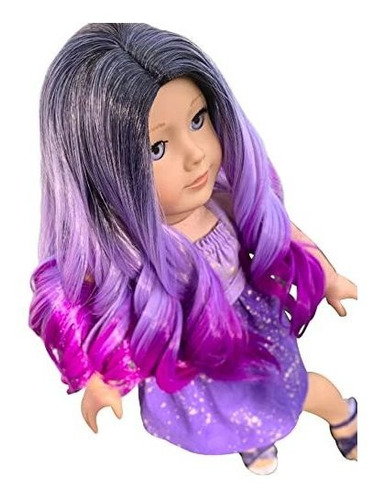 Zazou Dolls Peluca De Muñeca Personalizada De 10-11  Para Mu