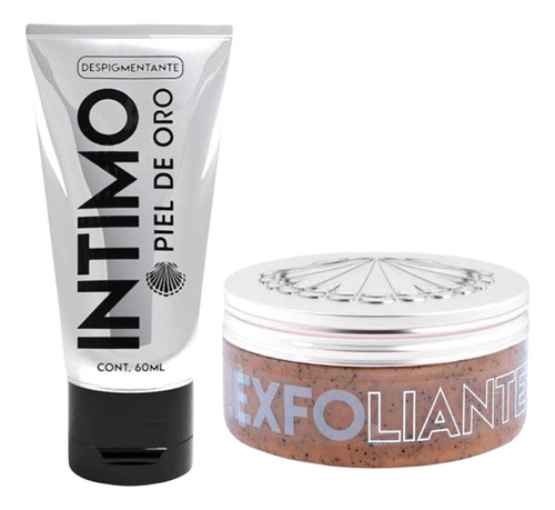 Kit Corporal Syam Despigmentante Intimo + Exfoliante Cafe