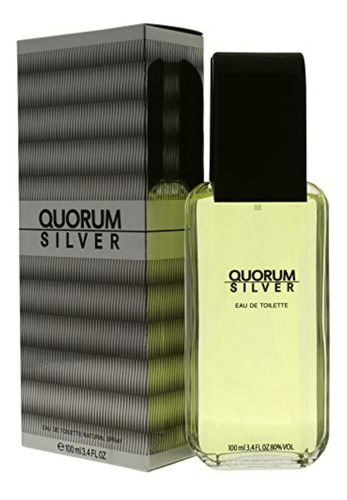 Quorum Silver By Antonio Puig Spray 3.4 Oz
