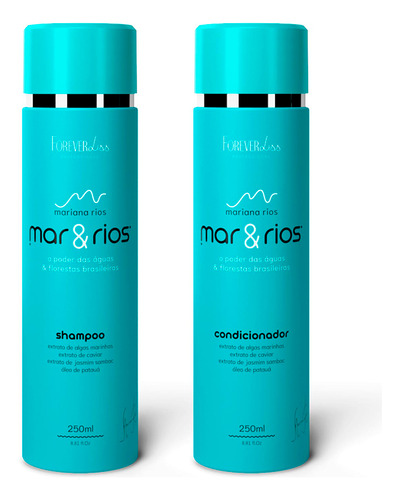 Kit Shampoo E Condicionador Mar&Rios Forever Liss