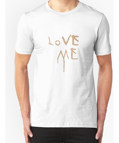 Franela  Love Me Camiseta