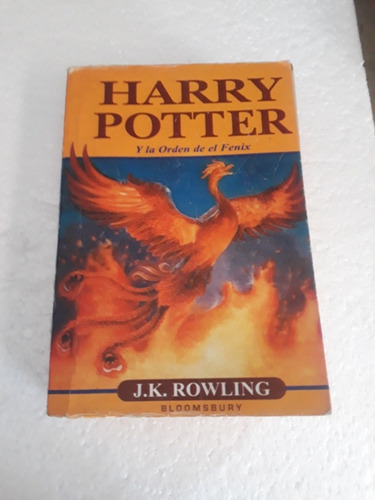 Libro De Harry Potter Y La Orden Del Fénix 