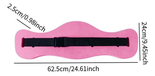 Cinturón Flotante De Natación Agua Aeróbica M Pink