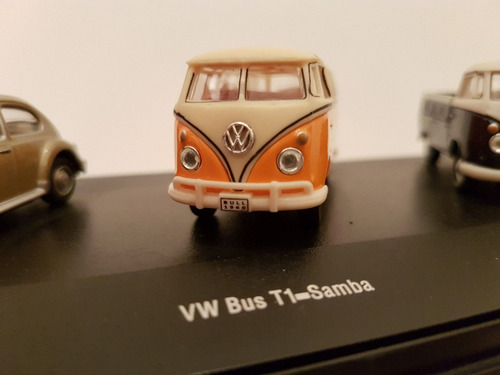 Vw Kombi Samba, Fusca Conversível - Kit 4 Minis Vw Da Schuco Diversos