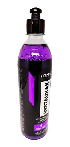 Imagem 4 de 7 de Restaurador De Plásticos Restaurax 500ml Vonixx