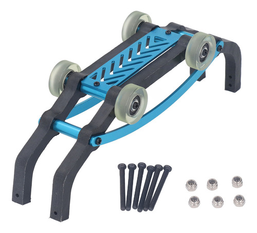 Barra Wheelie Para Liga De Alumínio Mjx 1/16 Rc Montada Em C