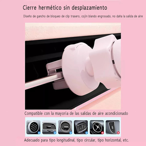 Soporte Para Teléfono Móvil Sanrio Hello Kitty Con Dibujos A Soporte De Coche Para Teléfono Móvil