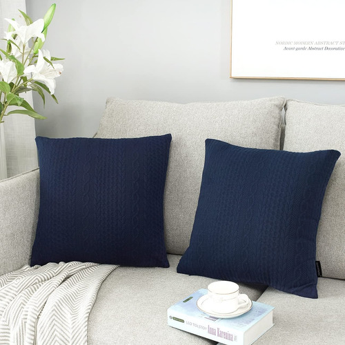 Tiran Fundas De Almohada Paquete De 2 Super Suave Elega...