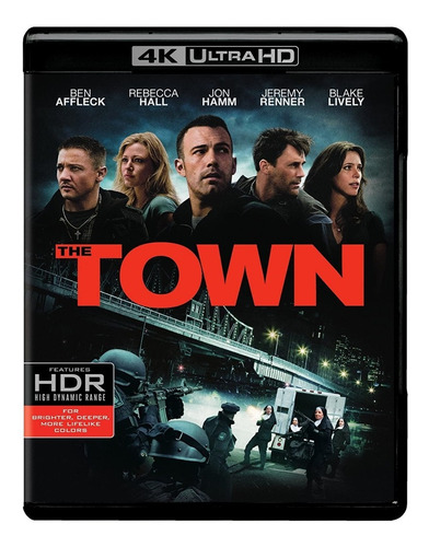 4k Ultra Hd + Blu-ray The Town / Atraccion Peligrosa