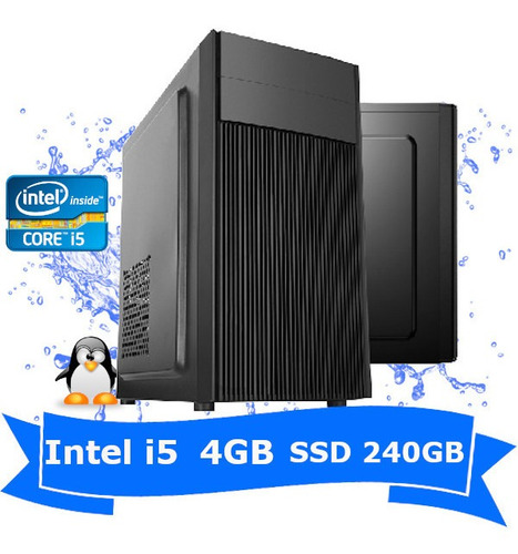 Computador Desktop I5 2400 4gb Ssd 240gb Intel® Smart Cache