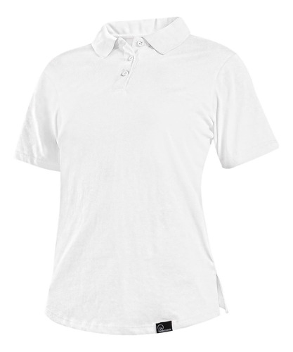 Polera Polo Dryfresh Smooth Manga Corta Mujer Blanco- 02296