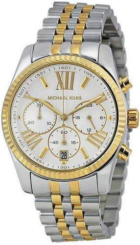 Reloj Michael Kors Clásico Mk5955 De Acero Inox. Para Mujer
