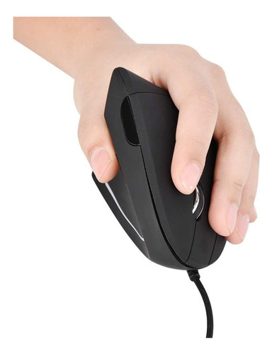 Mouse Con Cable Usb Vertical Ergonómico, Mouse Óptico De Man