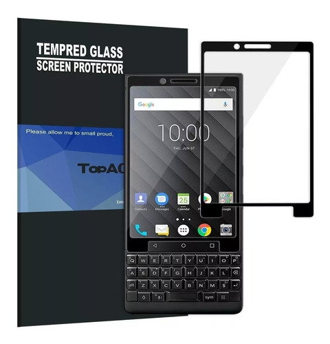 Vidrio Templado Cristal Blackberry Key2 Ultra Delgado 0,33