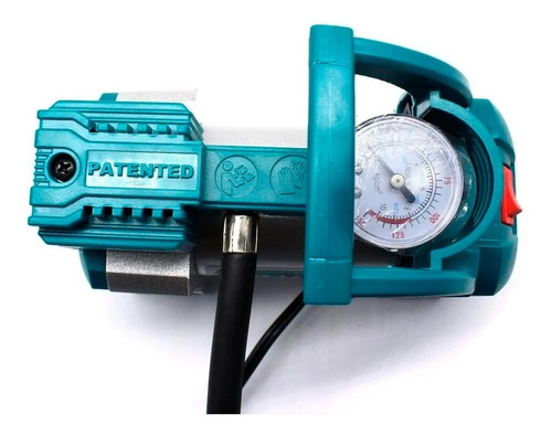 Imagen 3 de 6 de Compresor De Aire Mini A Batería Portátil Total Ttac1406