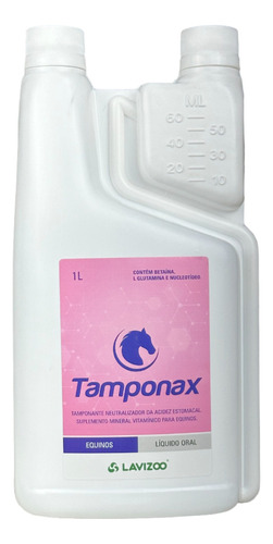 Suplemento Para Gastrite Cavalos Potros Tamponax Lavizoo 1l