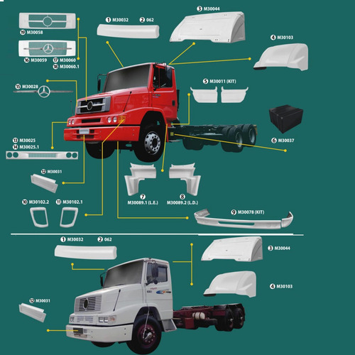 Recubrimiento Exterior Parante Li P/mb 1938/1620/1634 Bl