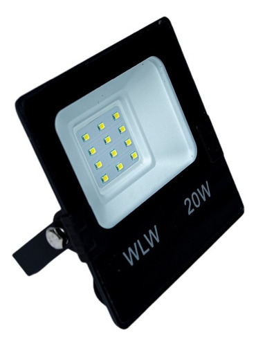 Refletor Holofote Led 20w Smd Bivolt Branco Frio 