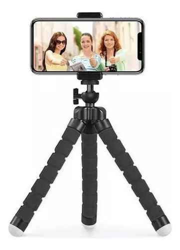 Pack 10 Mini Trípode Celular Selfie Flexible FlexiPod 360°
