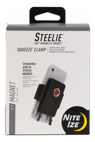 Nite Ize Steelie - Abrazadera Para Apretar, Soporte Magnét.