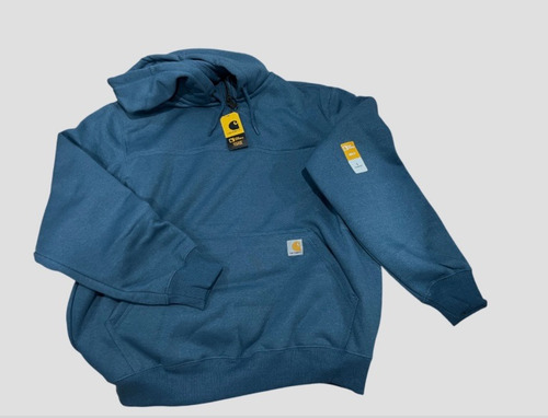 Sudadera Con Capucha Original Carhartt Talla Xl Azul