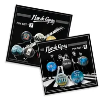 Comprar Pin Set X 5 Y Pin Set X 7, Mar De Copas,logo,retrato,portada