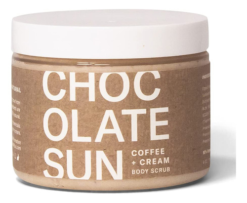 Chocolate Sun - Exfoliante Corporal Orgnico | Limpio, No Txi