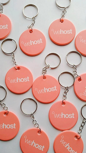 100 Llaveros Personalizados Logo Empresas Eventos
