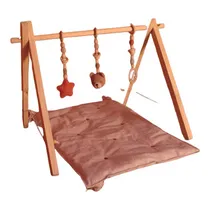 Comprar Gimnasio Montessori En Madera Y Crochet Con Colchonetita