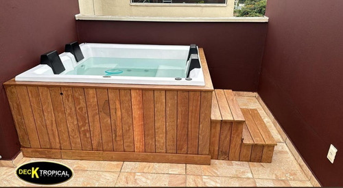 Spa Barcelona Hidromassagem Retangular 1.70x1.60 4 Pessoas Branco