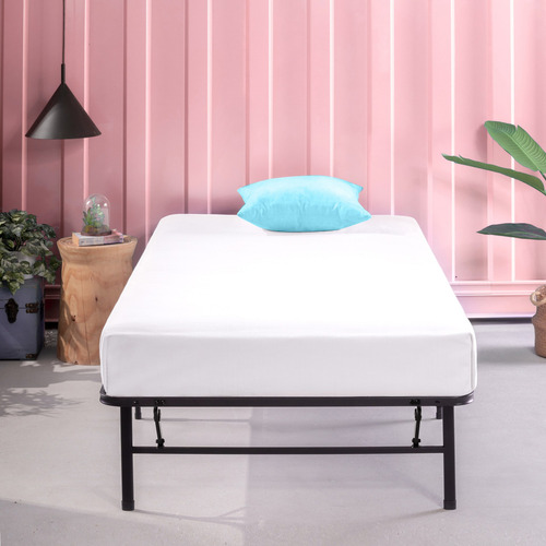 Imagen 3 de 9 de Base De Cama Europea Zinus 1.5 Plazas Long 105x200x36cm