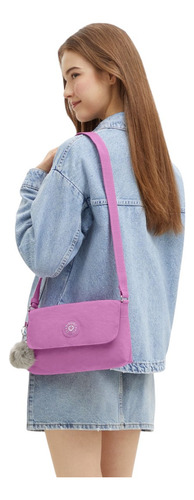 Bolsa Kipling Shoulder Gipsie Gg Playfull Pink