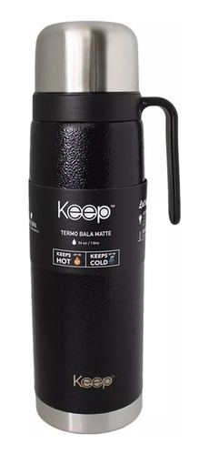 Termo Bala Keep 1l Acero Inoxidable Variedad Colores 