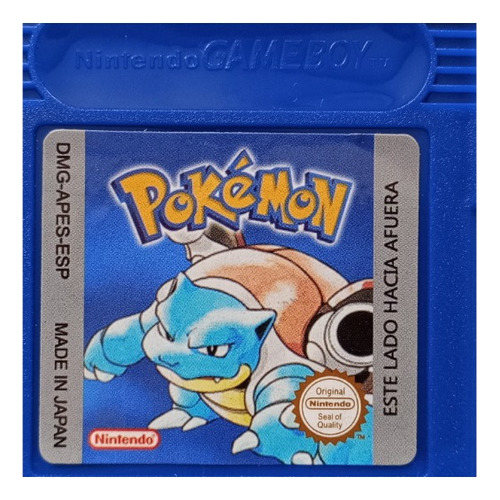 Pokemon Azul En Español Para Game Boy, Gbp, Gbc, Gba. Repro 