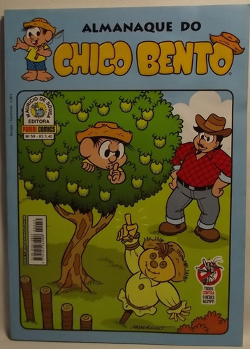 Hq / Almanaque. Chico Bento Nº 59 / 82pg Out/2016 Novo (a)