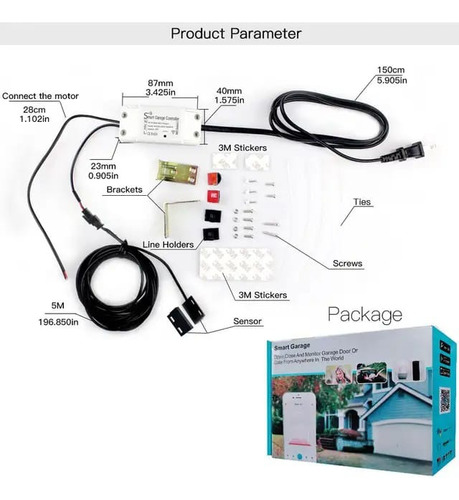 Control Para Portón Eléctrico Wifi Abre Cierra Smartphone
