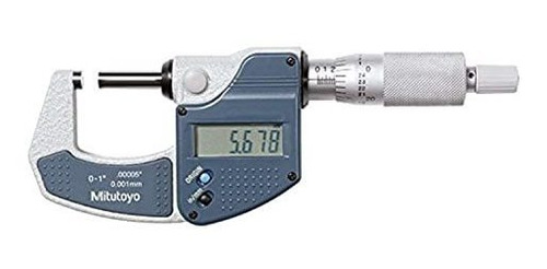 Micrómetro Digimatic Mitutoyo 293-831-30 0-1puLG/0-25.4 Mm