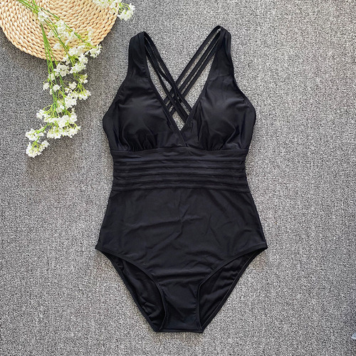 Traje De Baño Control Abdomen 3 Colores