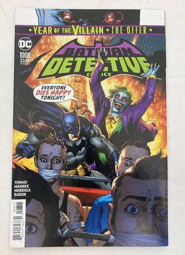 Comic Dc: Batman Detective Comics - Year Of The Villain #1008. Direct Edition.
