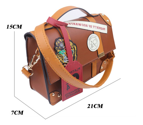 Bolsa Feminina Mensageira Harry Potter Hermione Moda Billete