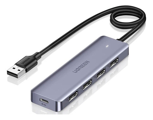 Hub Usb Ugreen Con 4 Puertos 3,0 Adaptador Divisor