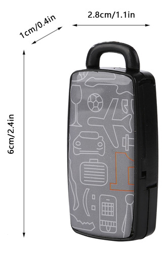 Localizador Eletrônico De Chaves De Apito Led, Alarme Portát