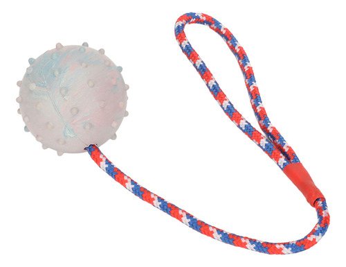 Pelota De Mascar Para Perros, Cuerda De Goma, Juguete De Ent