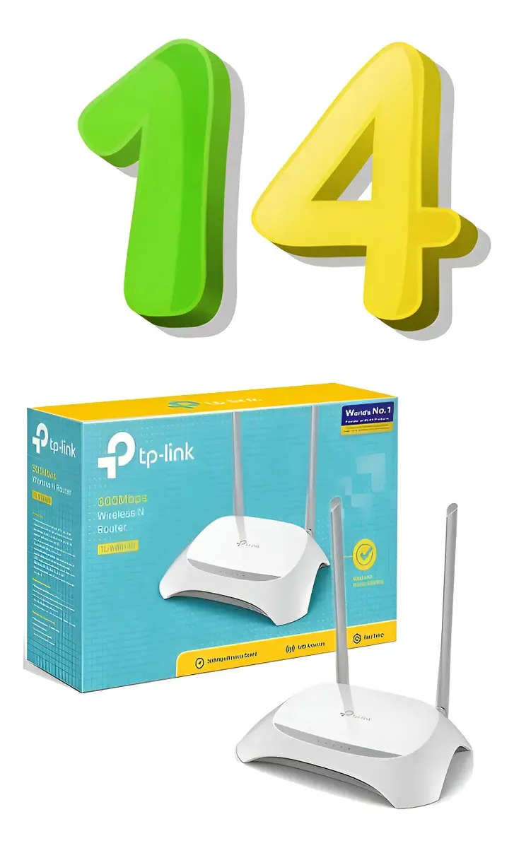 Kit 14 Wisp Router Tp-link Tl-wr840n Ultima Version Globalpc