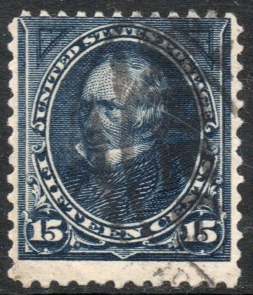 Estados Unidos Sello Usado Henry Clay X 15 Cents Año 1894 