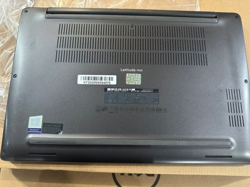 Dell Latitude 7400 I7 8th, 8gb Ram, 240gb Ssd, 14 Negro (Usado)